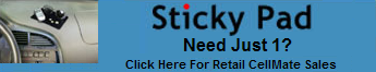 Sticky Pad Cell Phone Holder